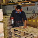 Reparto produzione pallets fuori standard